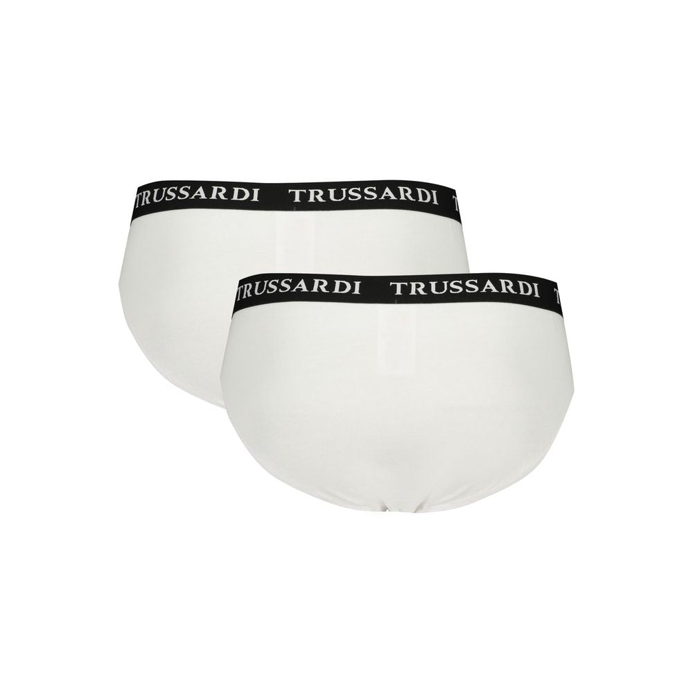Trussardi Bianco Cotton Men's Men's Underwear