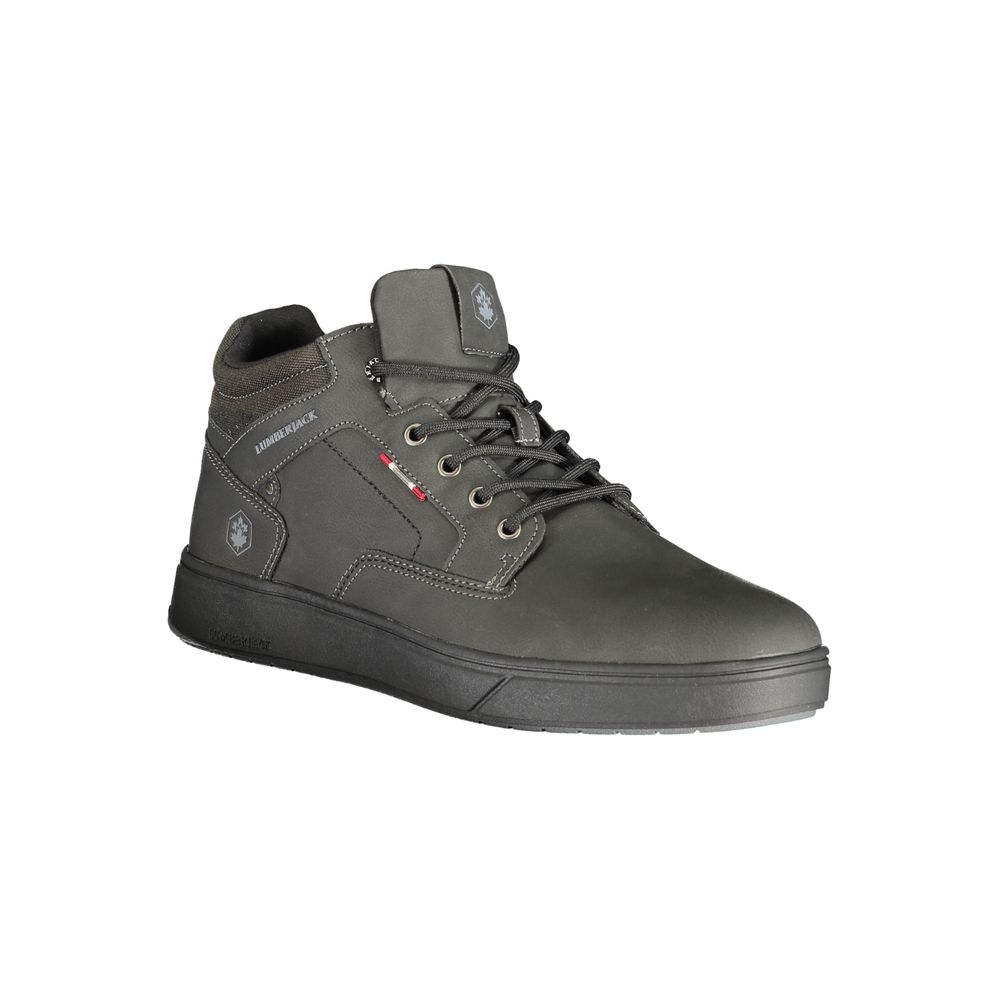 Lumberjack Black Polyurethane Men Men's Sneaker