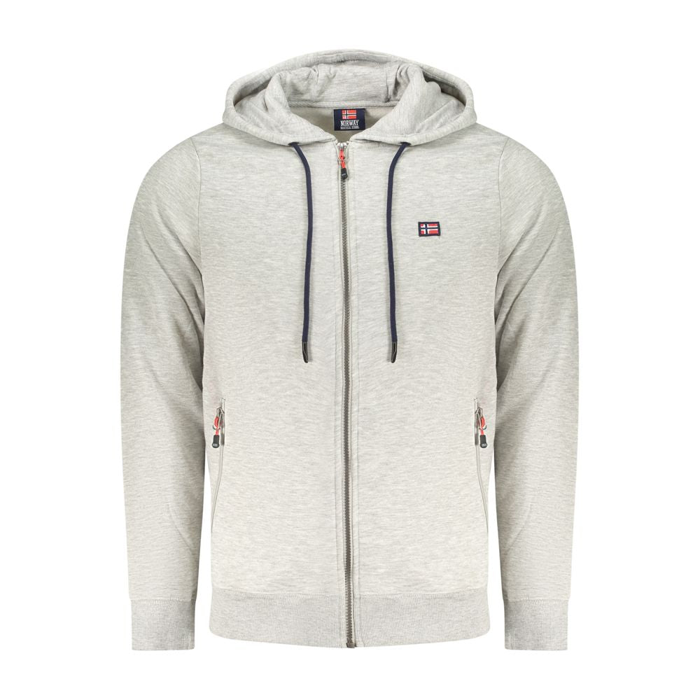 Norway 1963 Grigio Cotton Men Men's Sweatshirt