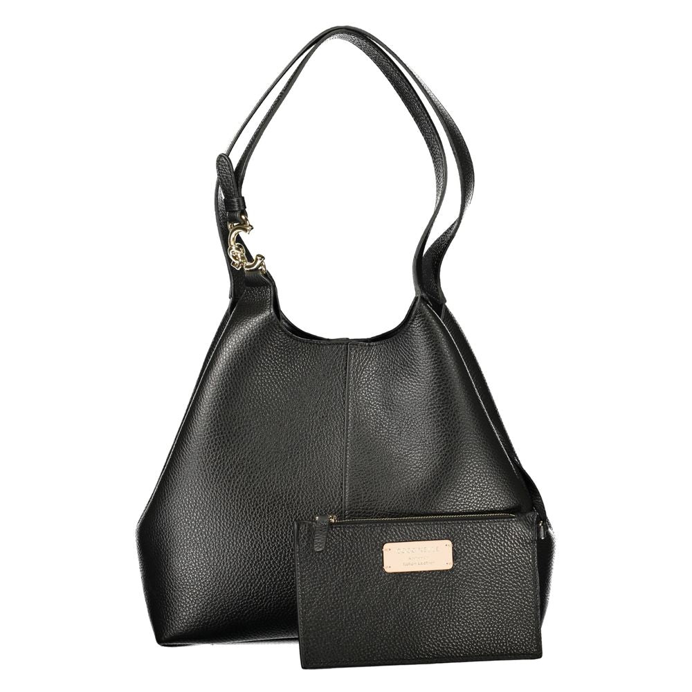 Coccinelle Nero Leather Women Women's Handbag