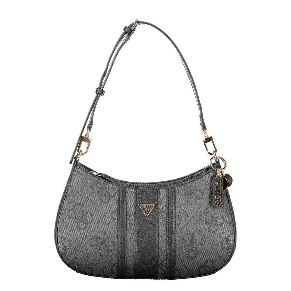 Guess Jeans Black Polyurethane Women's Women's Bag