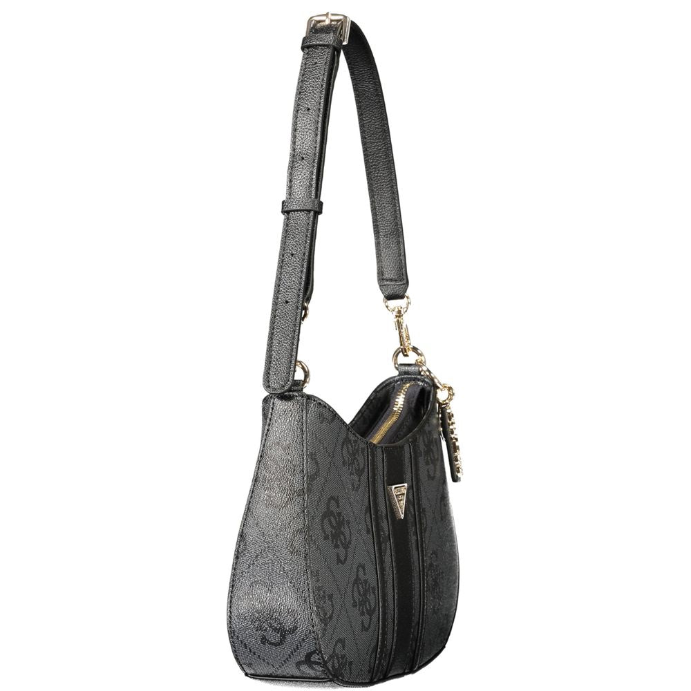Guess Jeans Black Polyurethane Women's Women's Bag