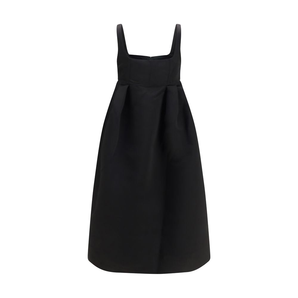 Ganni Black Polyester Casual Women's Dress