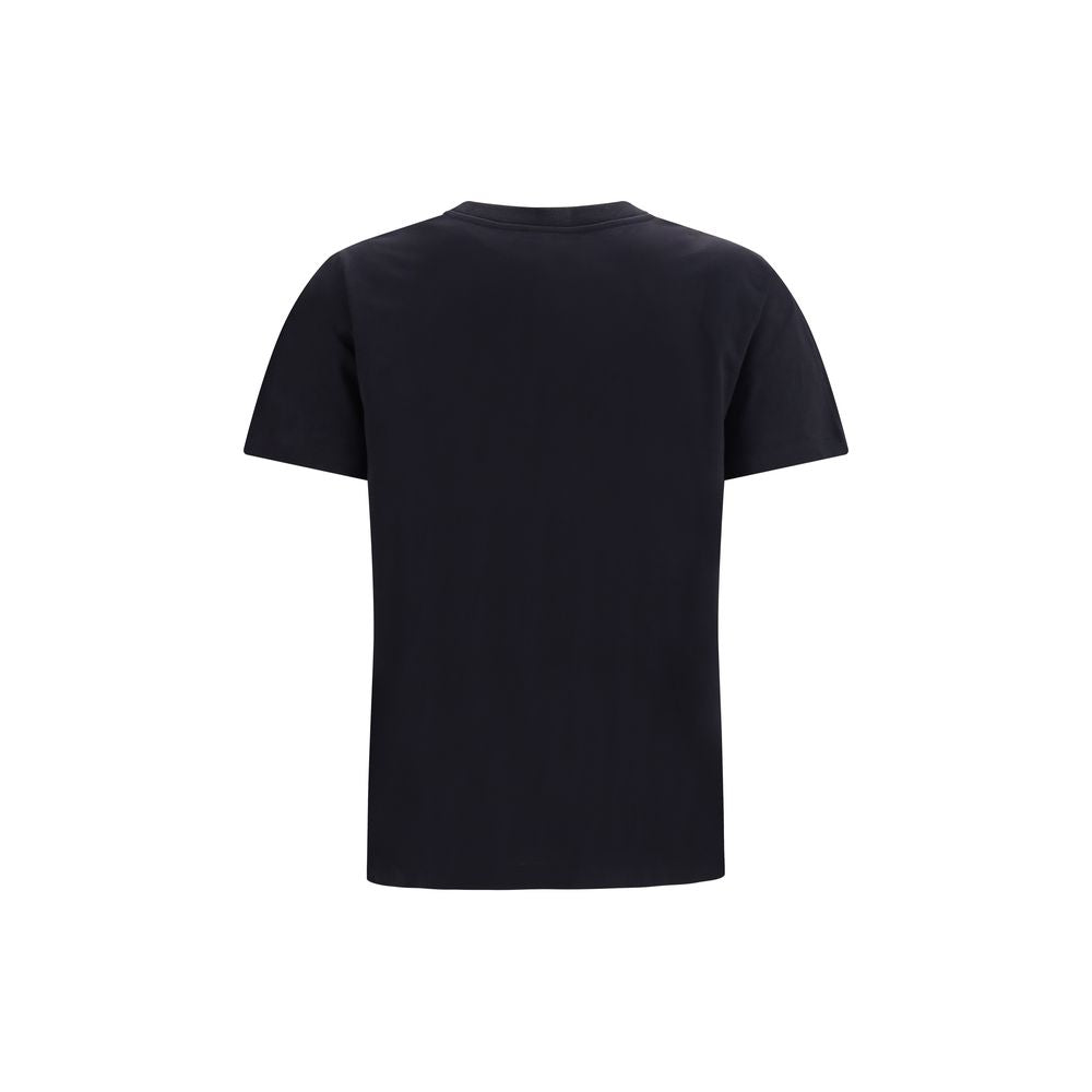 Ganni Gray Cotton Women's T-Shirt