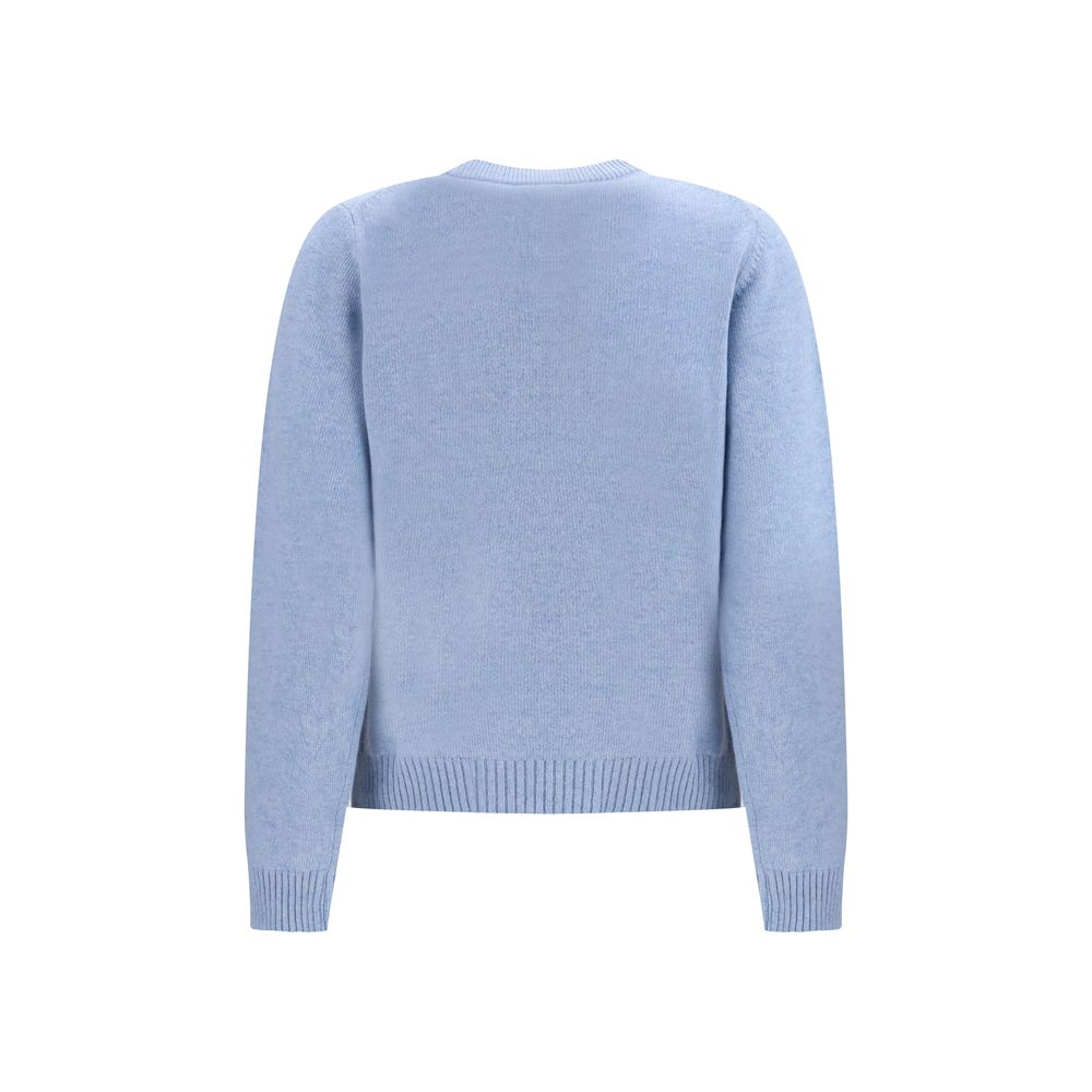 Ganni Blue Wool Oves Aries Women's Sweatshirt