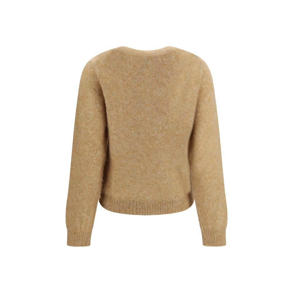 Ganni Beige Polyamide Women's Sweatshirt