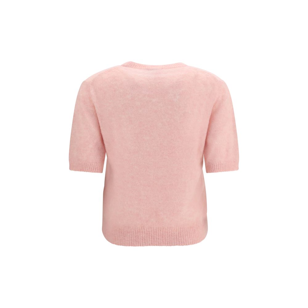 Ganni Multicolor Alpaca Vicugna Pacos Women's T-Shirt