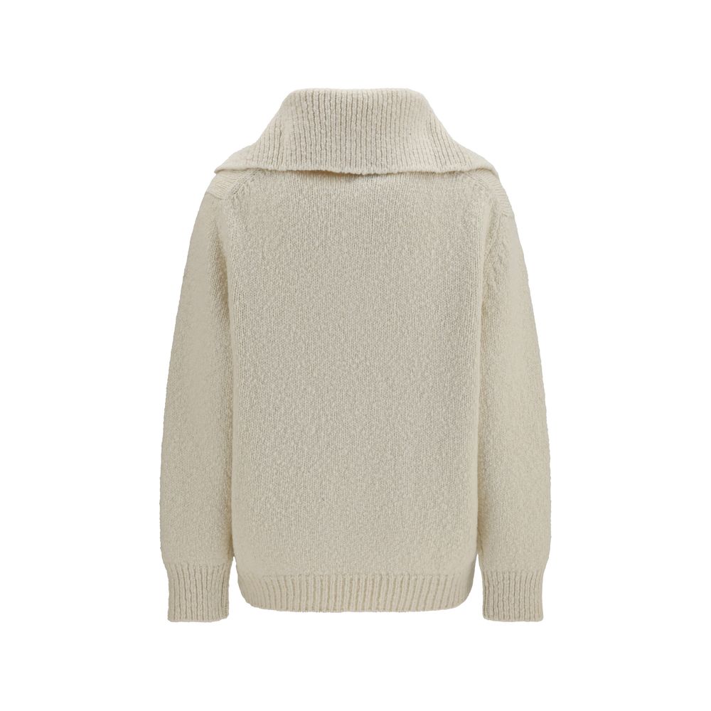 Malo Beige Cashmere Women's Sweatshirt
