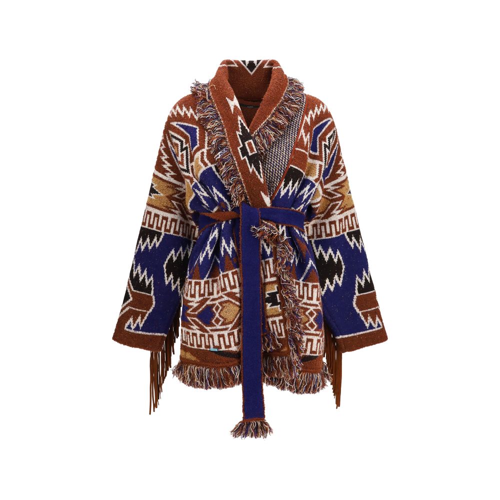 Alanui Multicolor Wool Oves Aries Women's Cardigan
