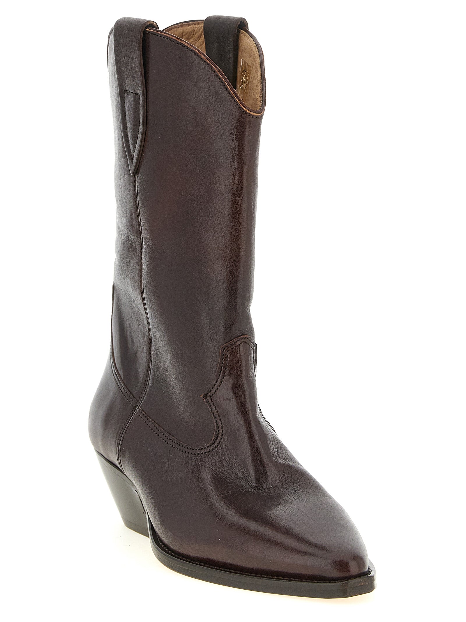 Isabel Marant Brown Cowhide Chelsea Women's Boots