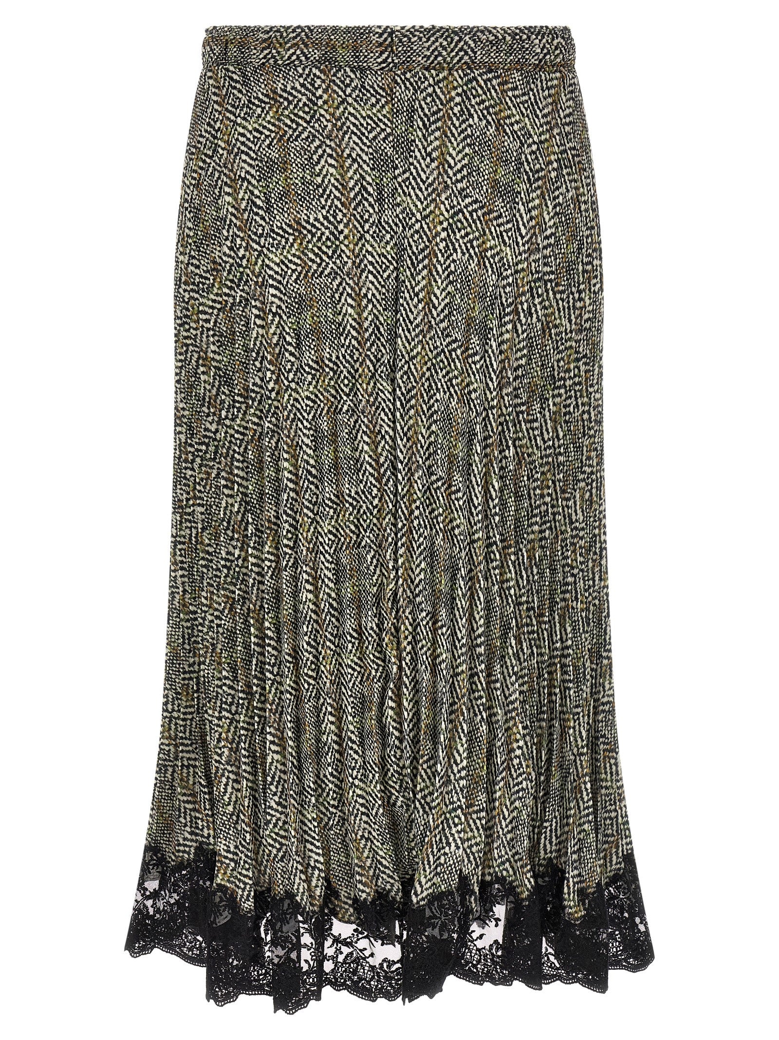 Ermanno Scervino Multicolor Polyester Midi Women's Skirt