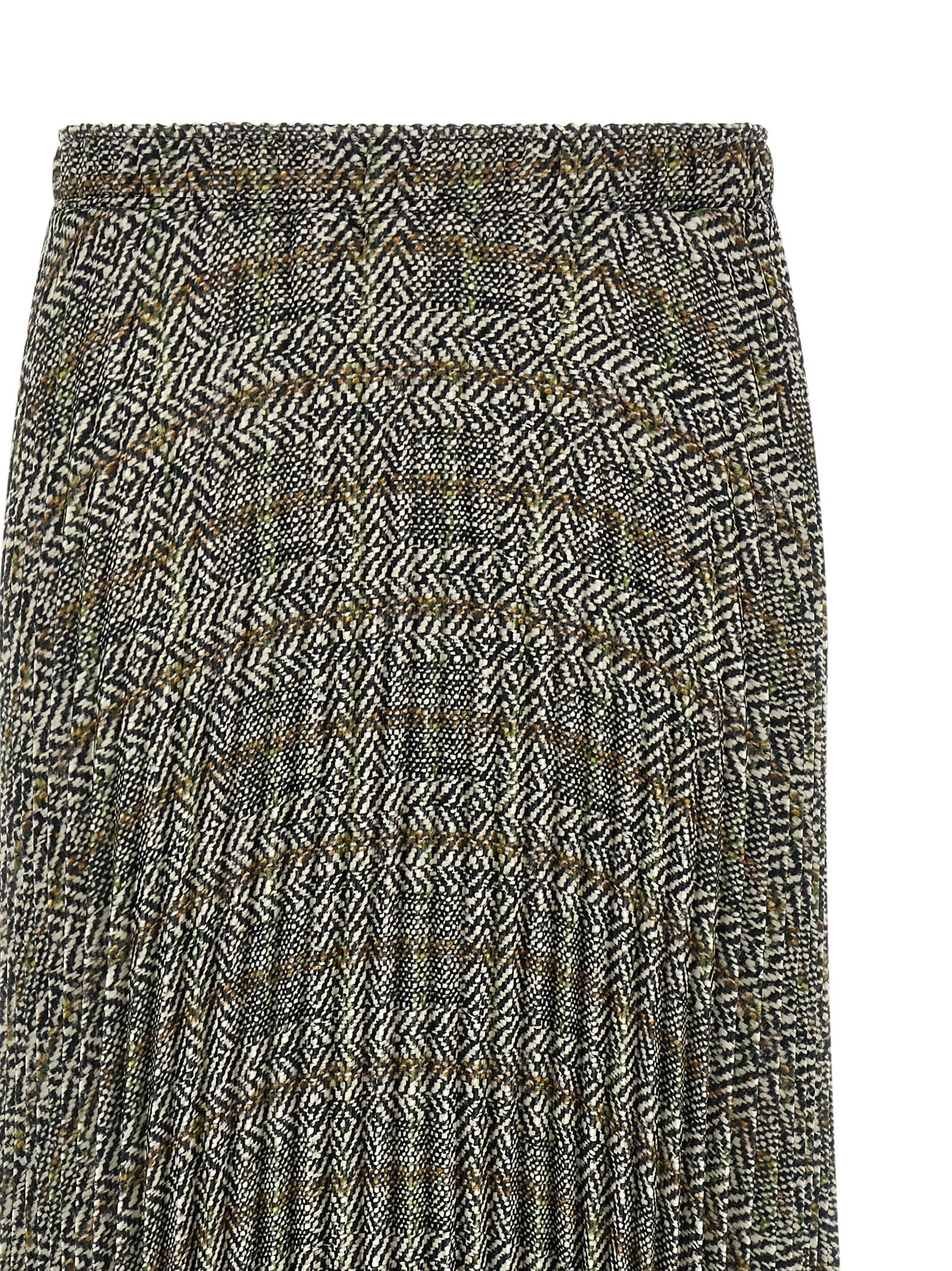 Ermanno Scervino Multicolor Polyester Midi Women's Skirt