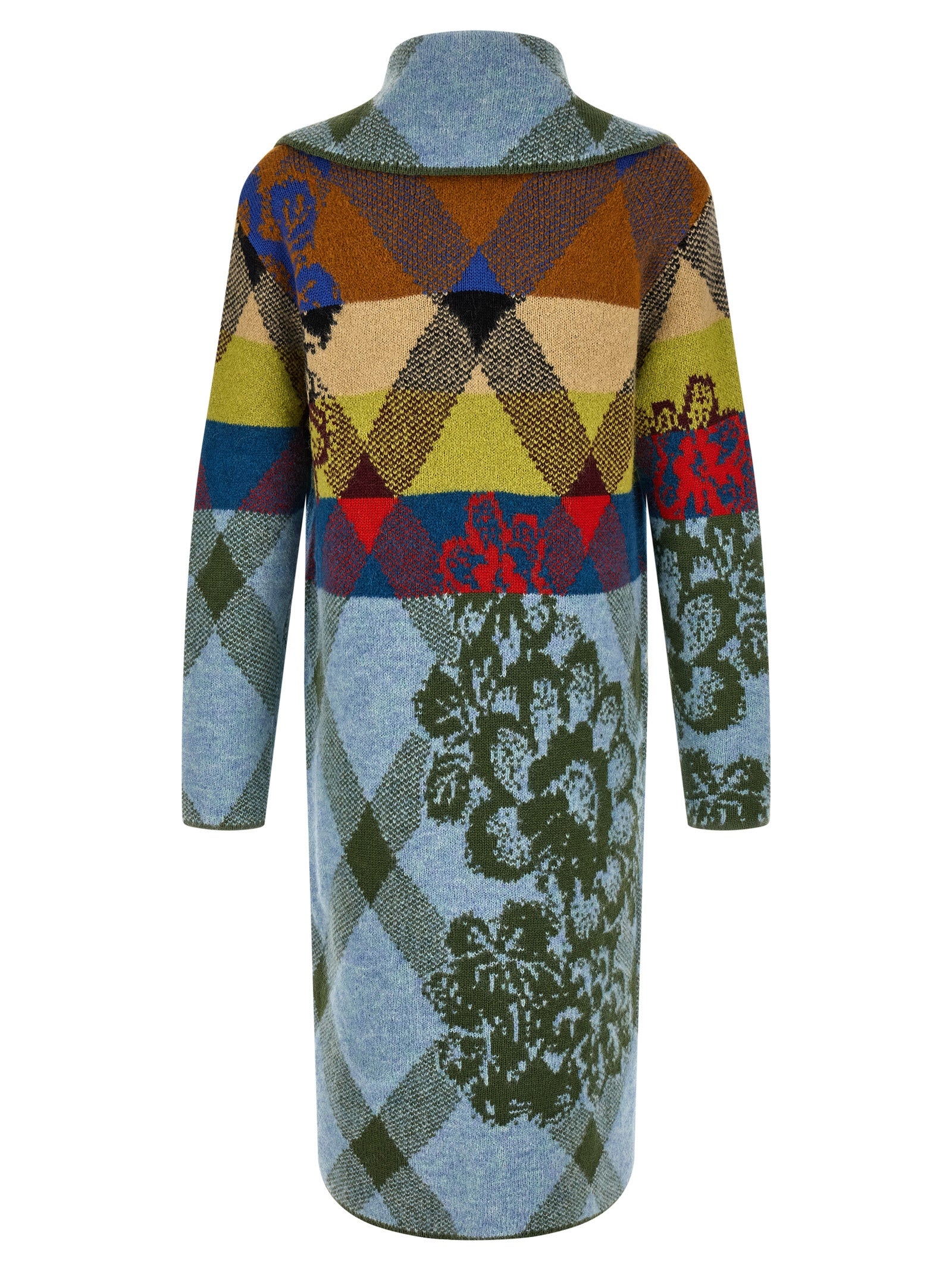 Dries Van Noten Multicolor Wool Men's Cardigan