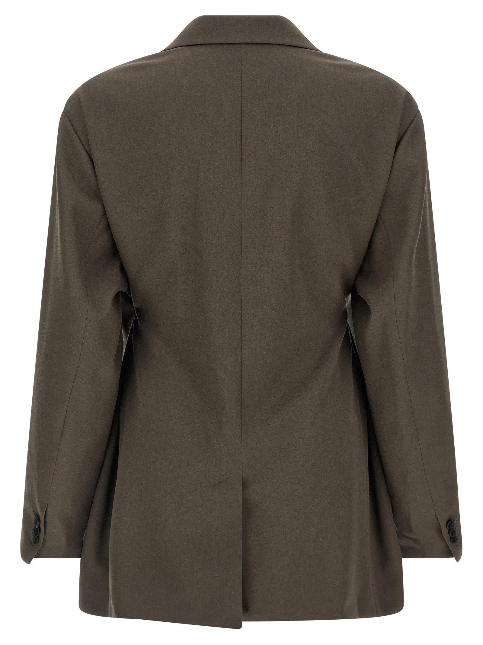 SSSTEIN Brown Wool Men's Blazer