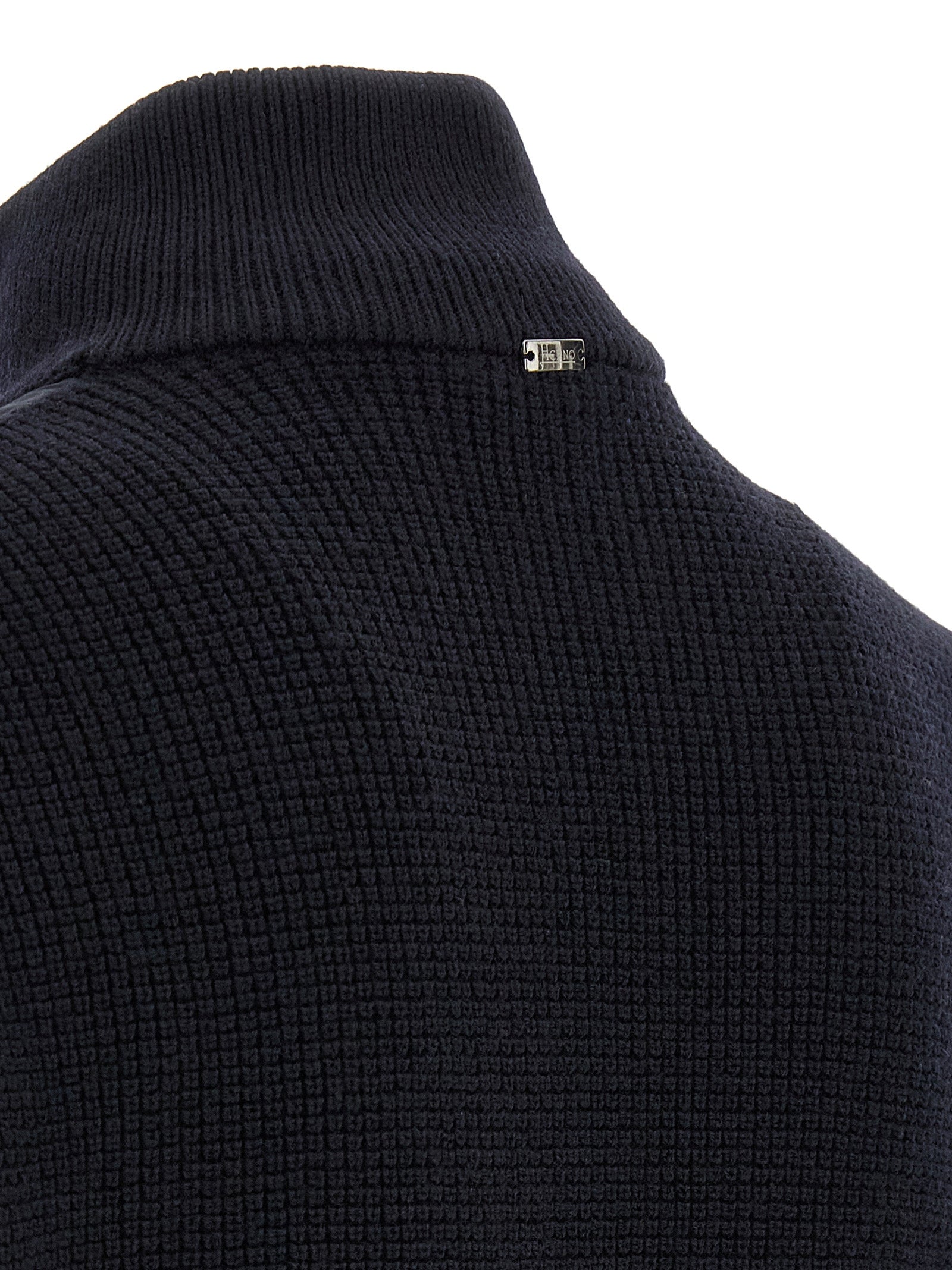 Herno Blue Wool Men's Jacket