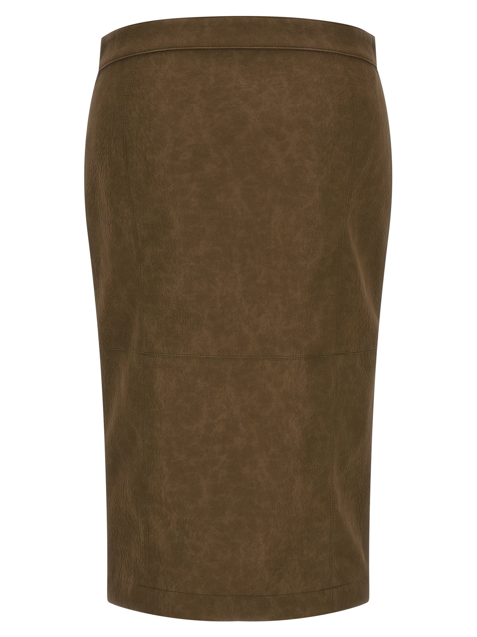 PINKO Brown Viscose Midi Women's Skirt