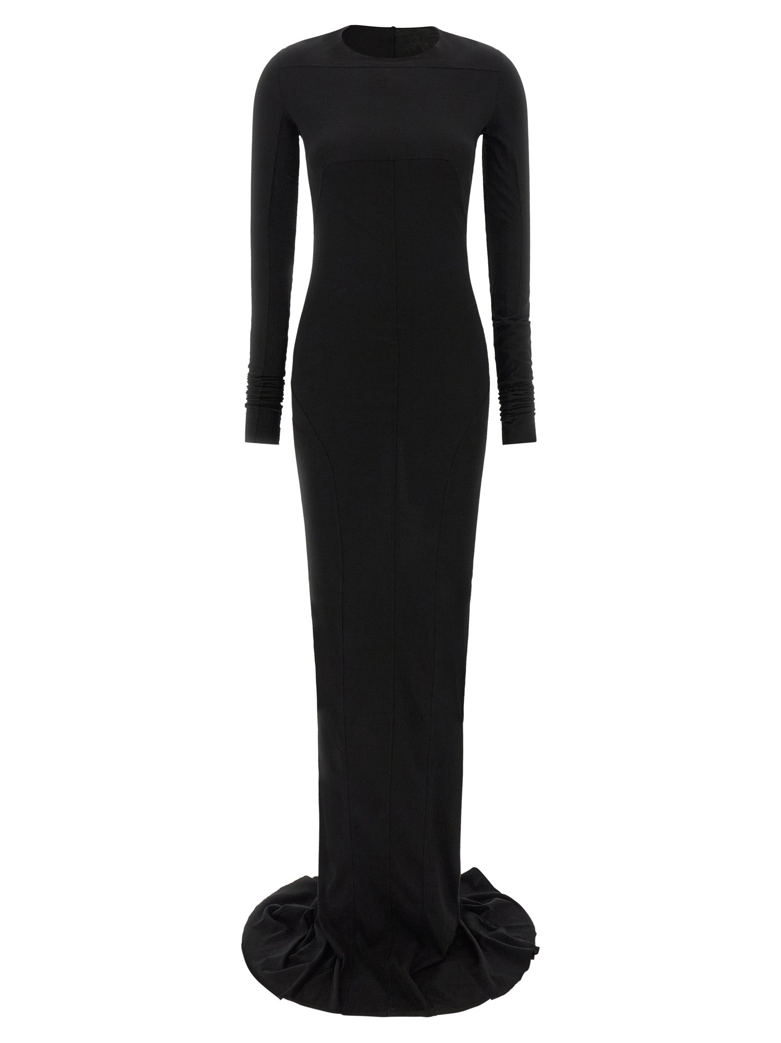 DRKSHDW Black Cotton Long Women's Dress