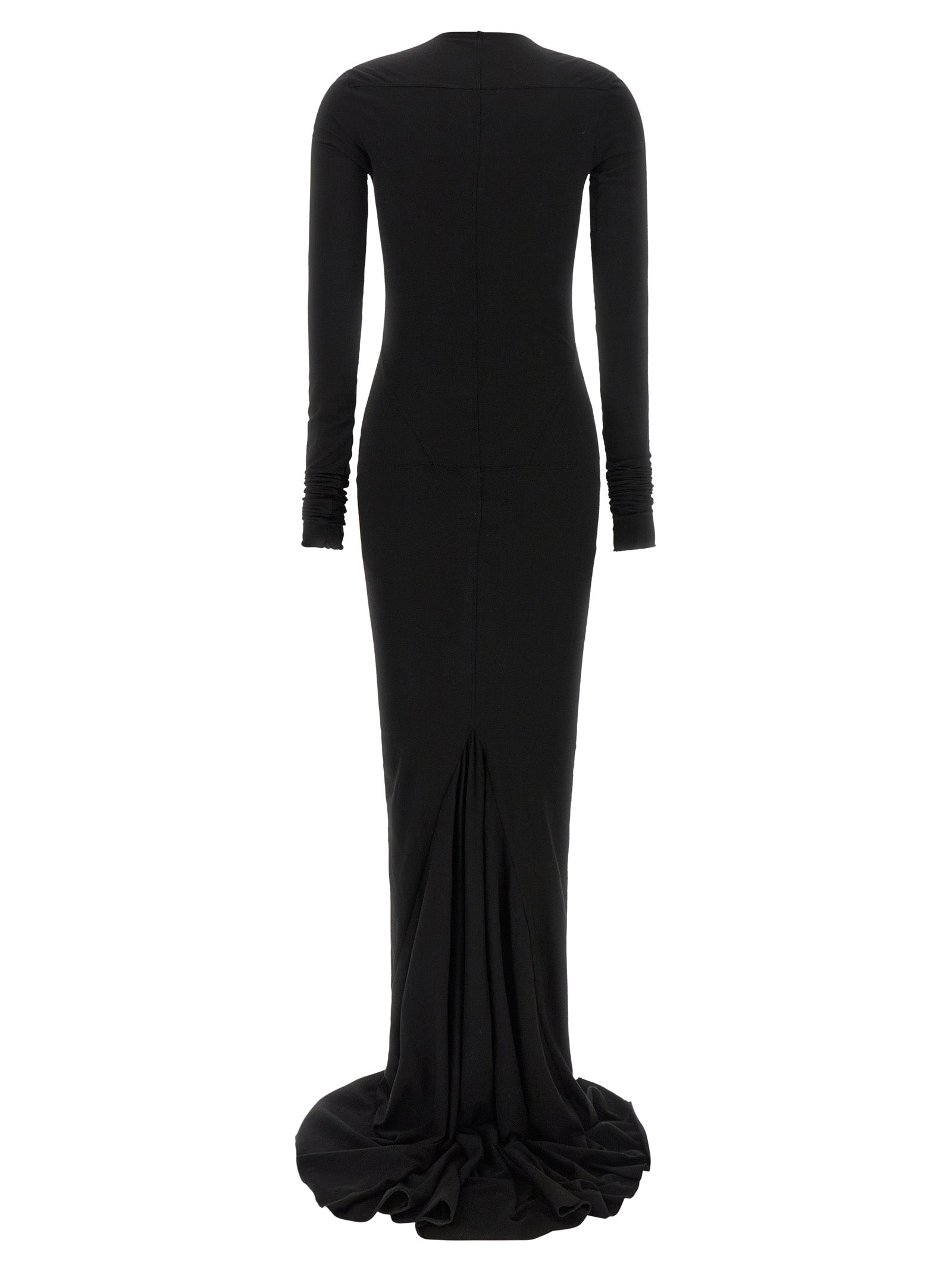 DRKSHDW Black Cotton Long Women's Dress