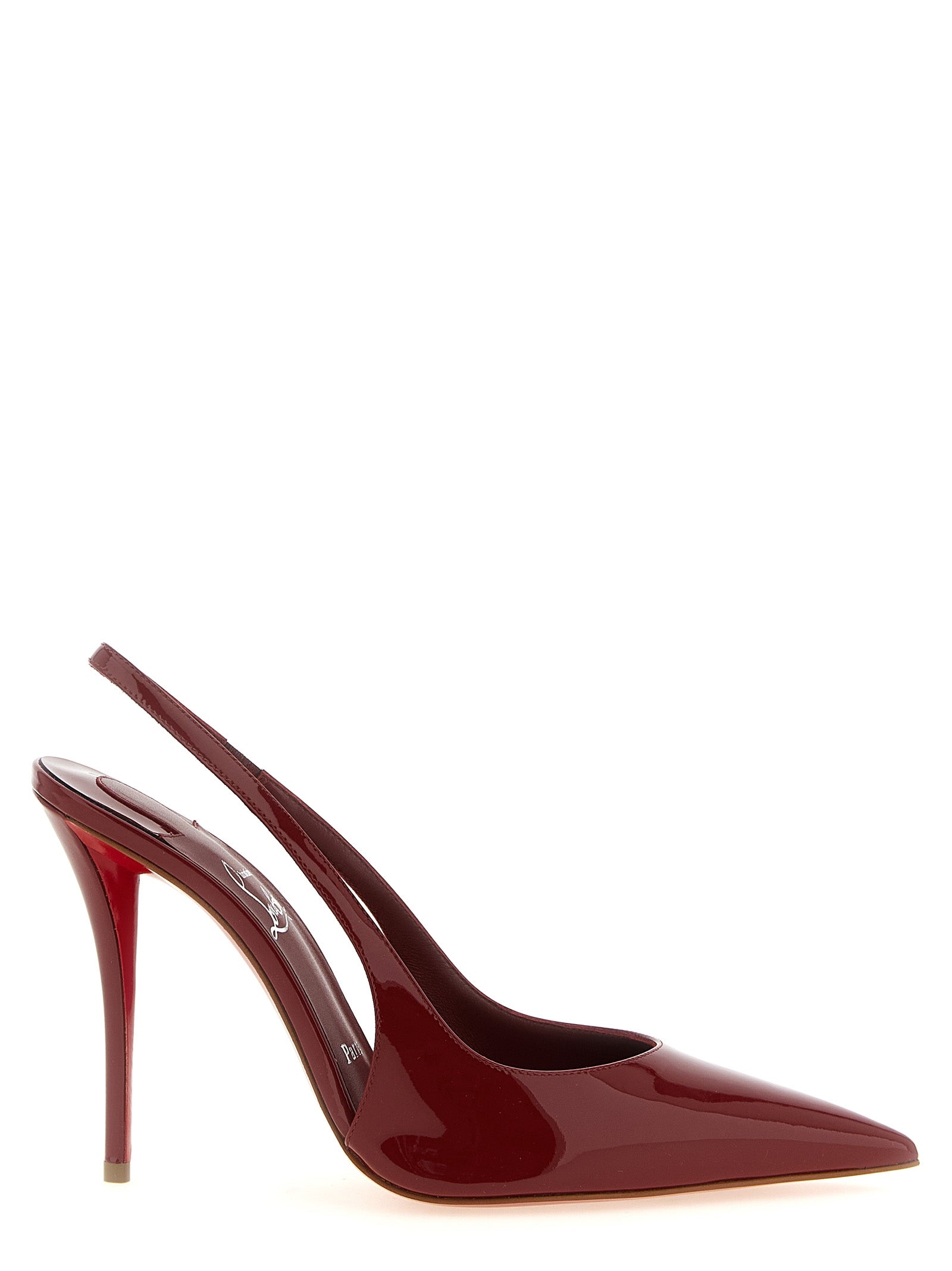 Christian Louboutin Red Calfskin High Heel Women's Pumps