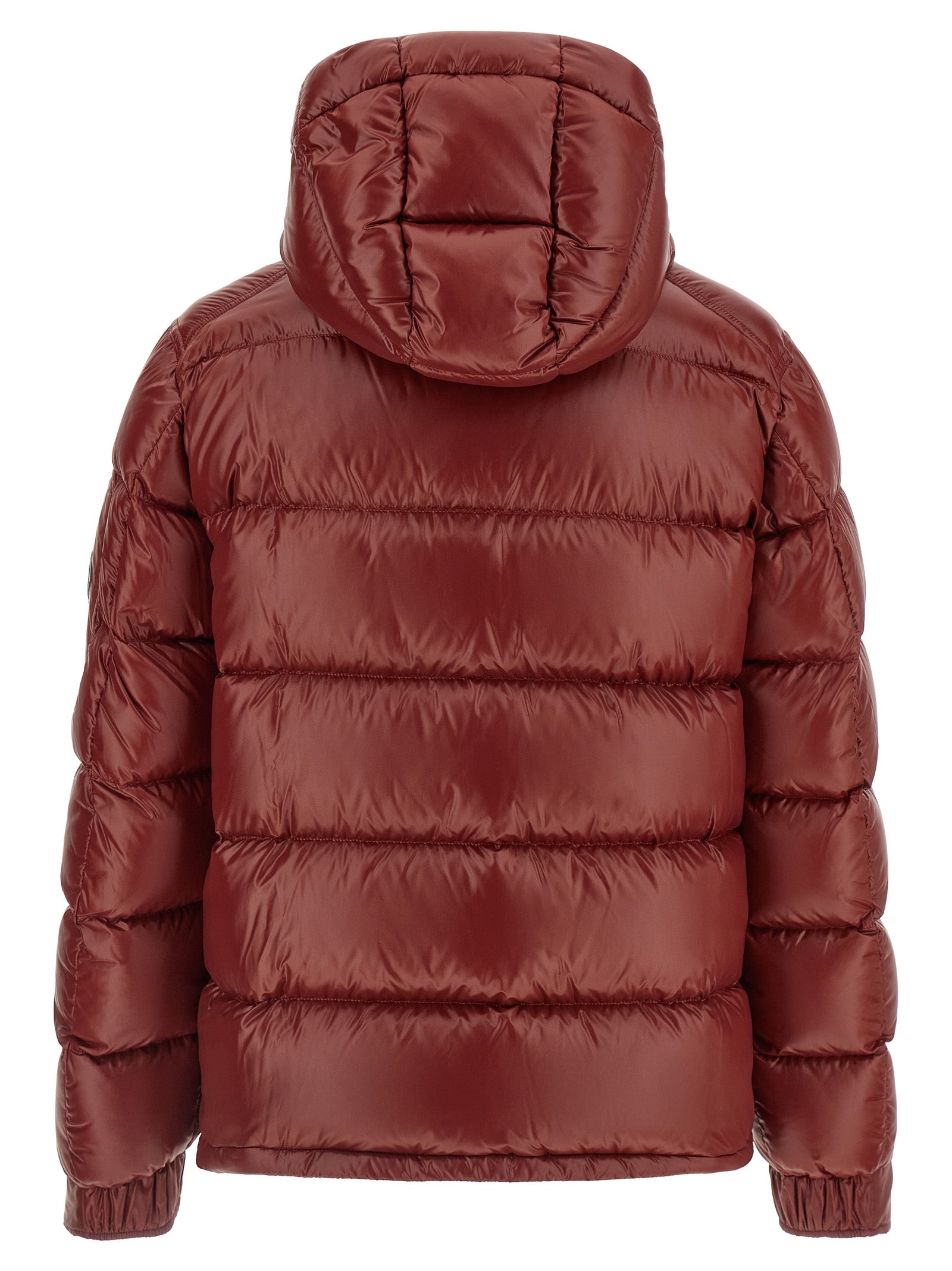 Herno Bordeaux Polyamide Full-Length Men's Jacket