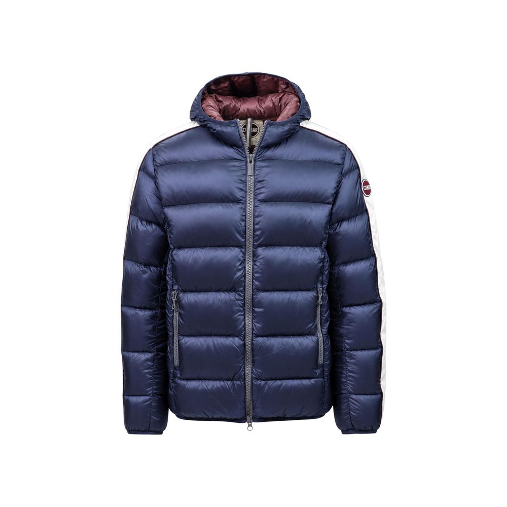 Colmar Originals Blue Polyamide Full-Length Men's Jacket