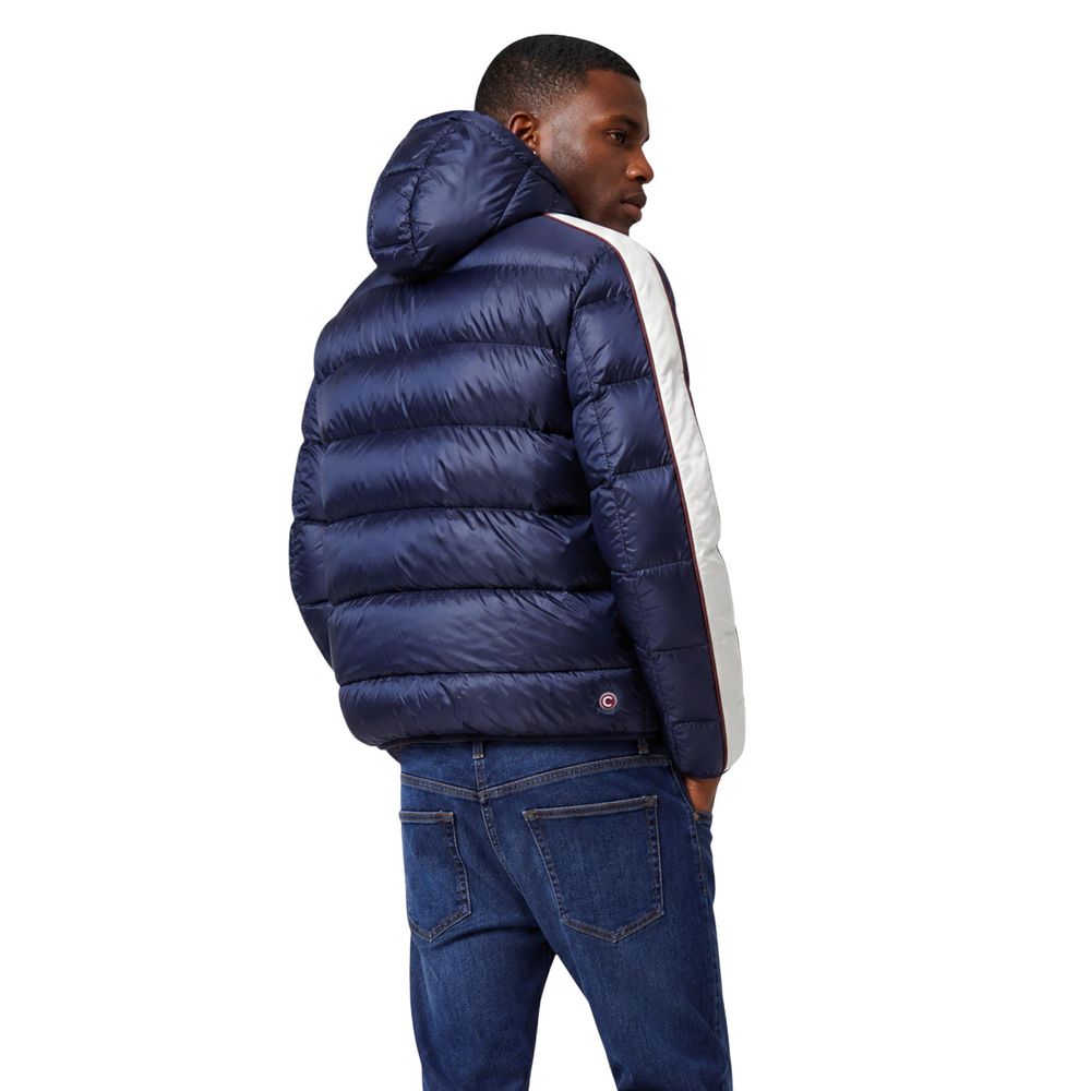 Colmar Originals Blue Polyamide Full-Length Men's Jacket