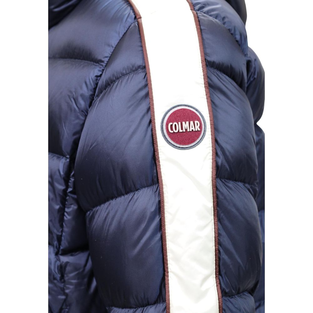 Colmar Originals Blue Polyamide Full-Length Men's Jacket