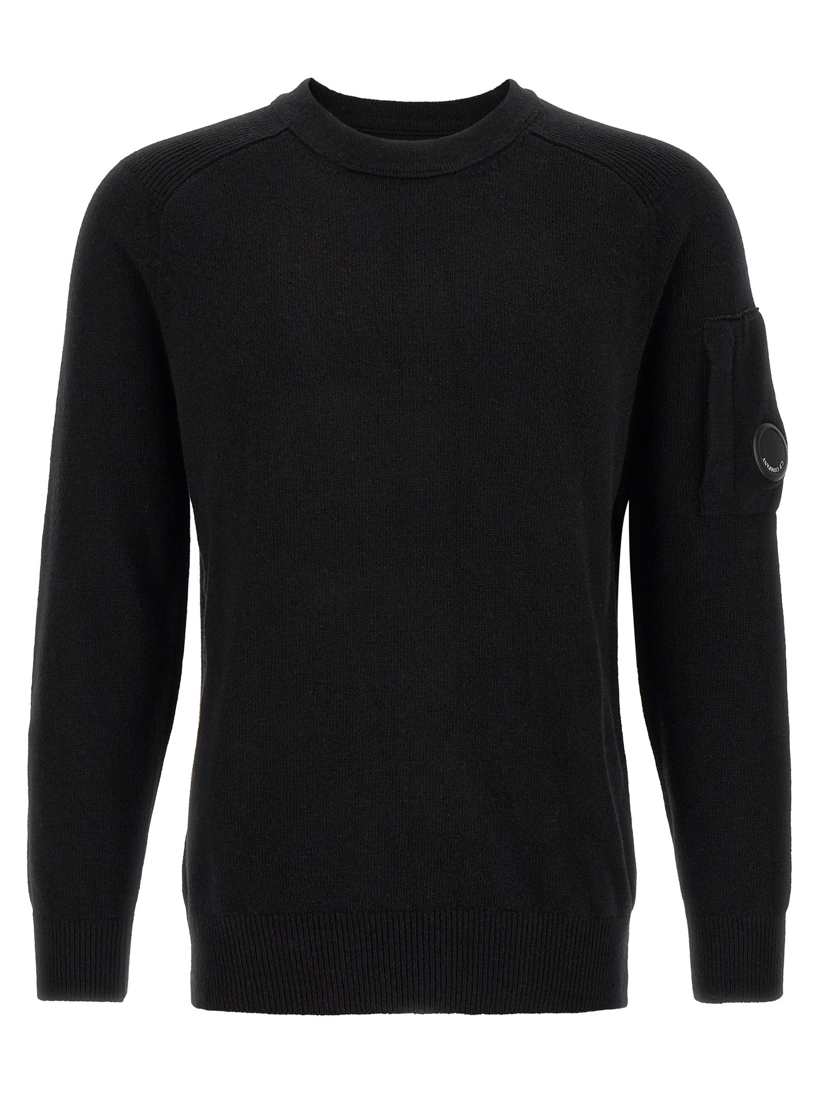 C.P. Company Black Wool Men's Cardigan
