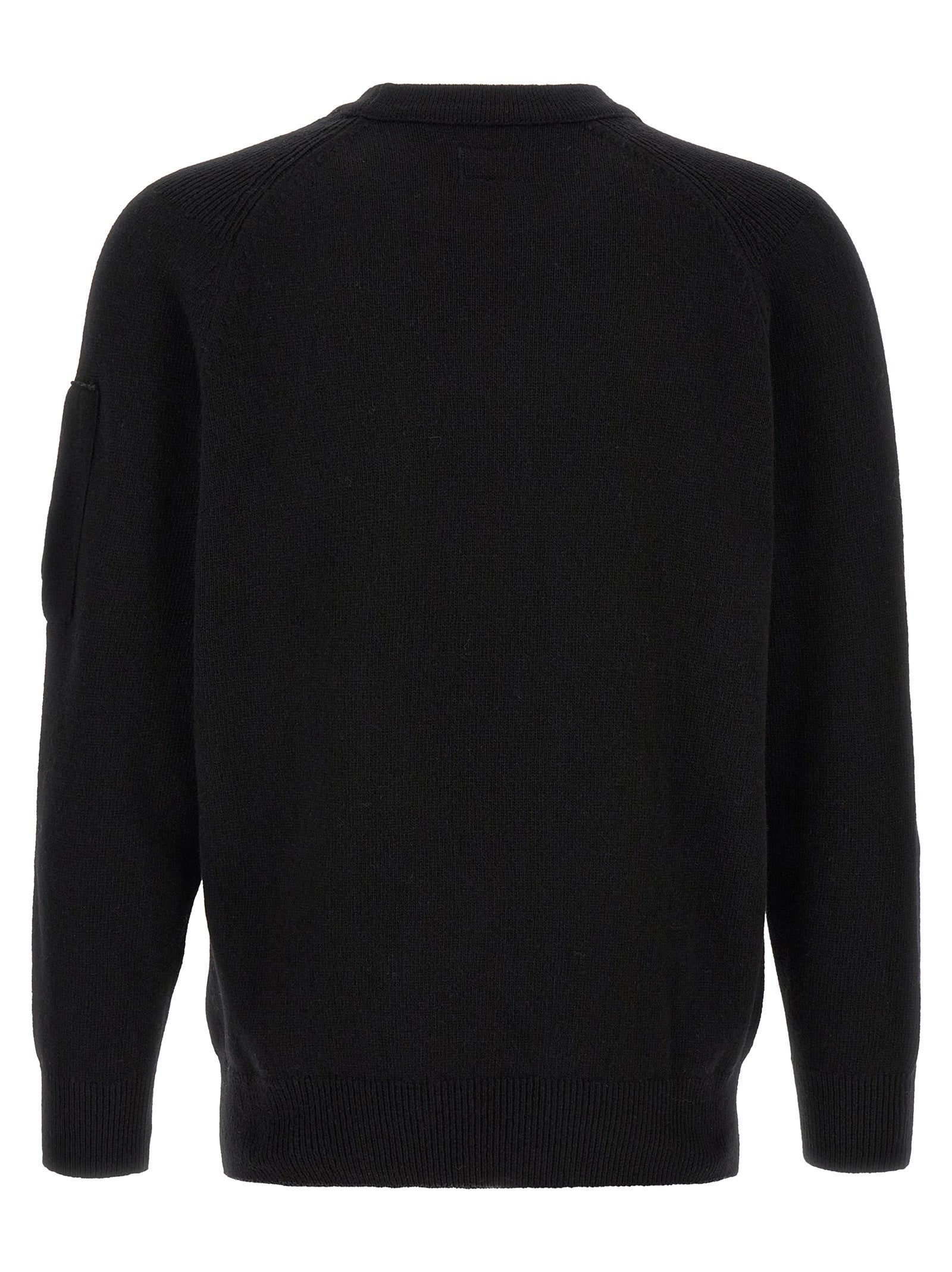 C.P. Company Black Wool Men's Cardigan