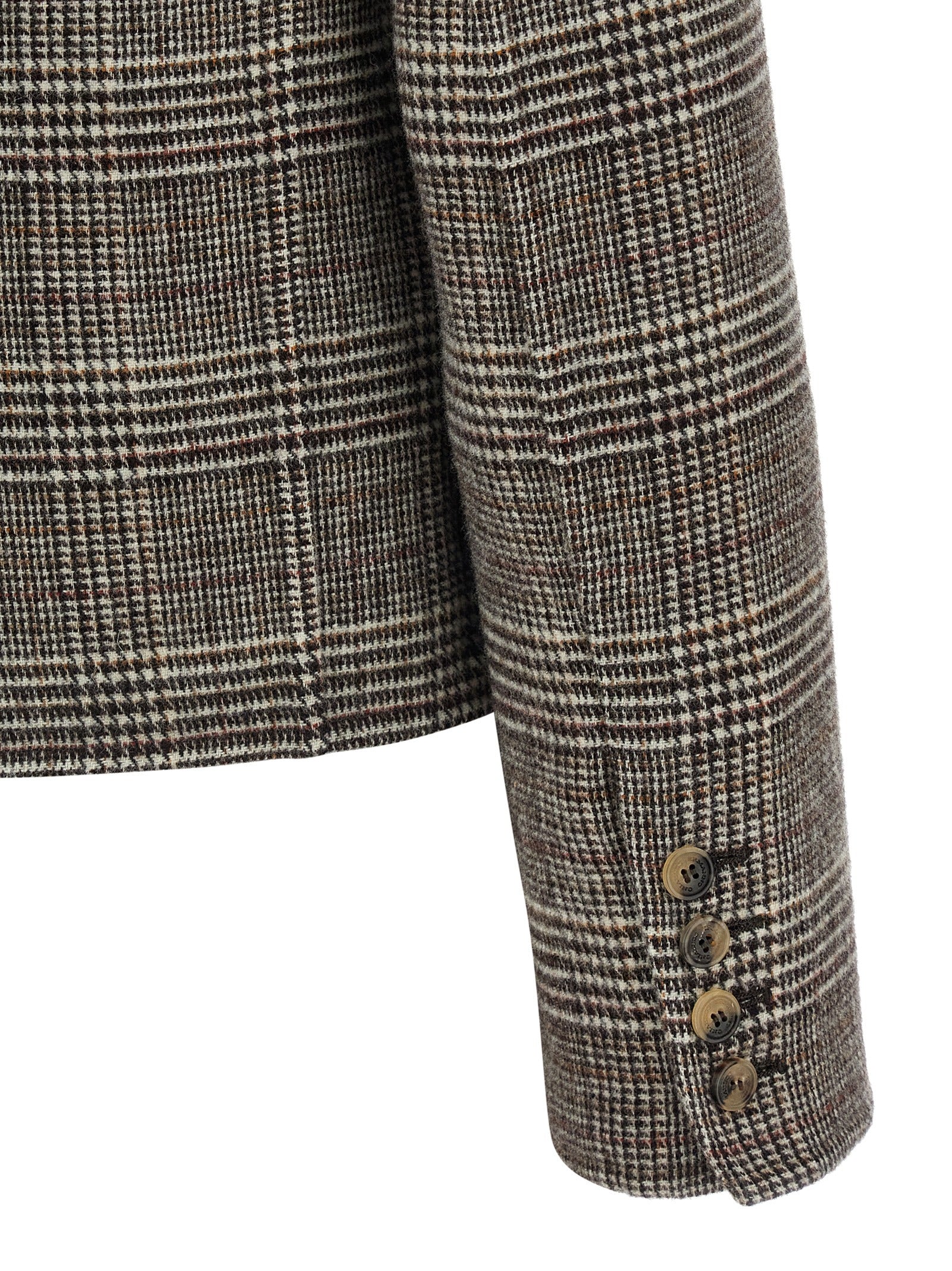 Ermanno Scervino Multicolor Virgin Wool Women's Blazer