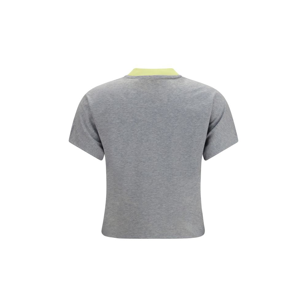 Versace Gray Cotton Women's T-Shirt