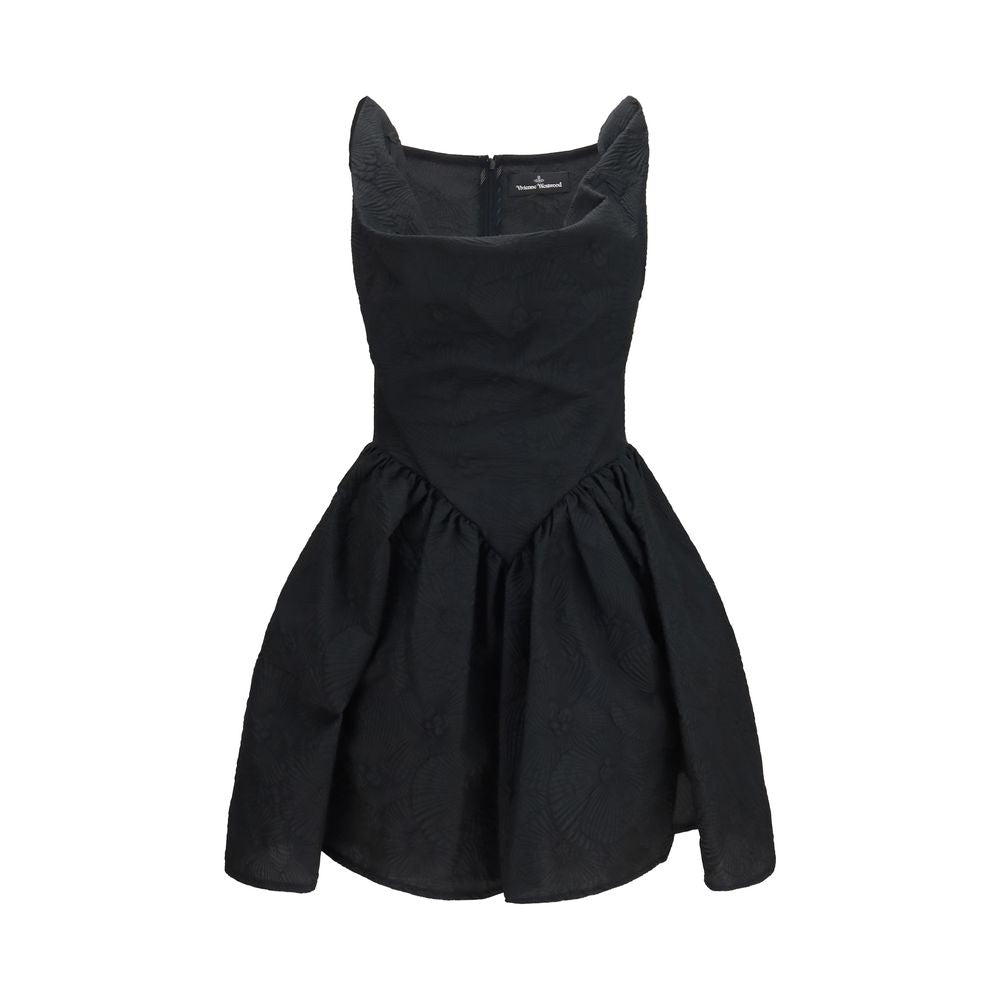Vivienne Westwood Black Cotton Casual Women's Dress
