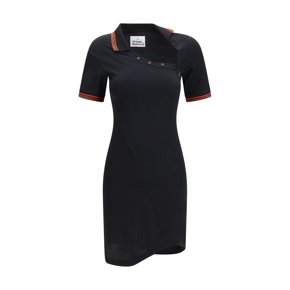 Vivienne Westwood Black Cotton Casual Women's Dress