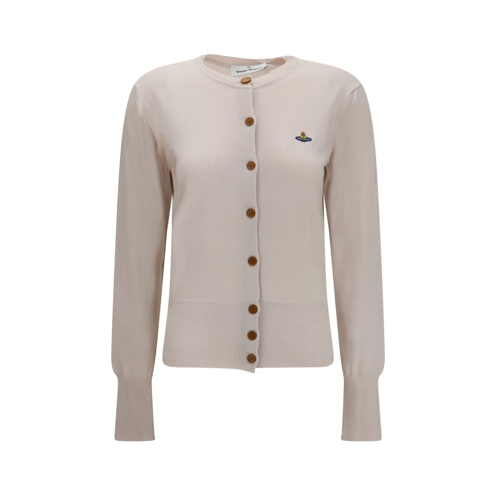Vivienne Westwood Beige Wool Oves Aries Women's Cardigan