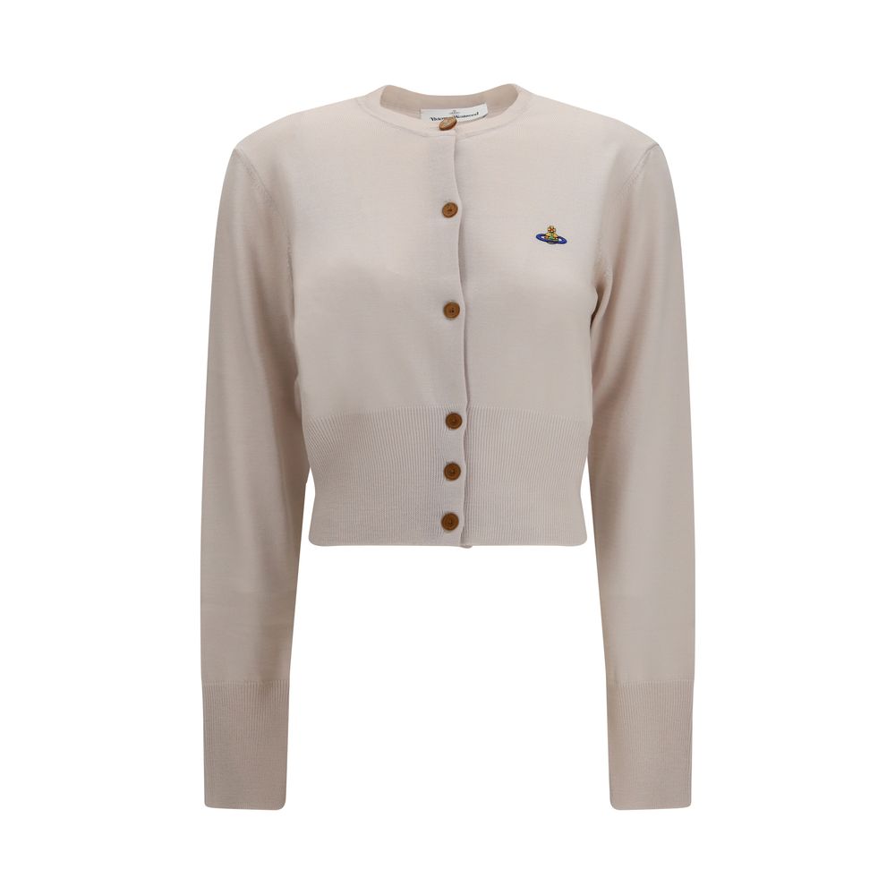 Vivienne Westwood Beige Silk Women's Cardigan