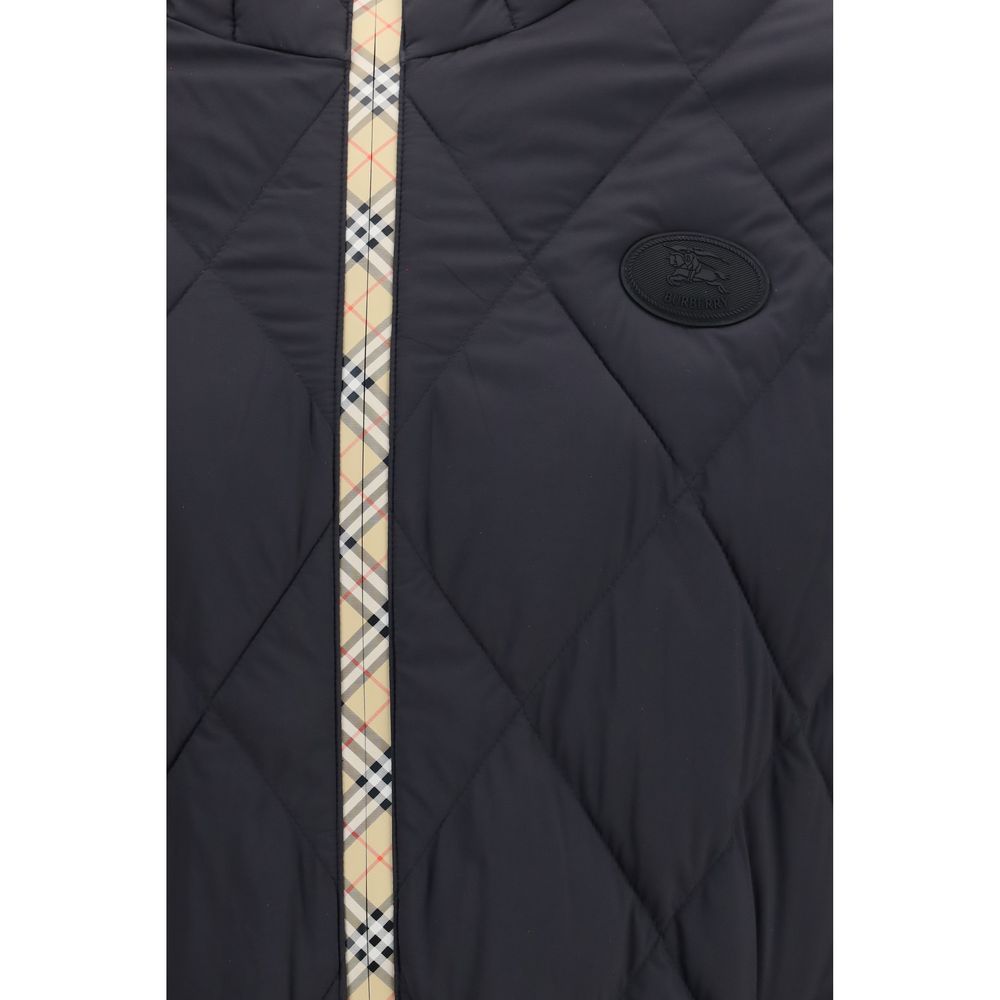 Burberry Black Nylon Shell Men's Jacket