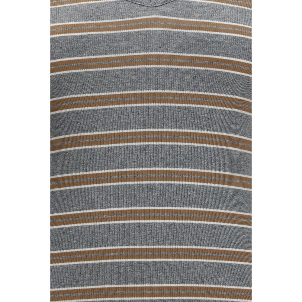 Ganni Gray Cotton Women's Sportswear