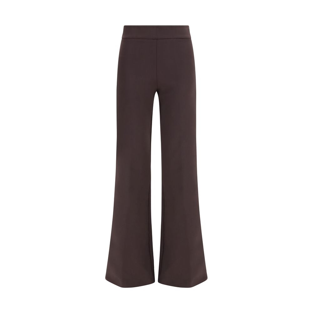Avenue Montaigne Brown Polyamide Casual Women's Pants