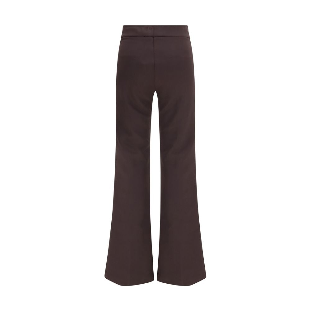 Avenue Montaigne Brown Polyamide Casual Women's Pants