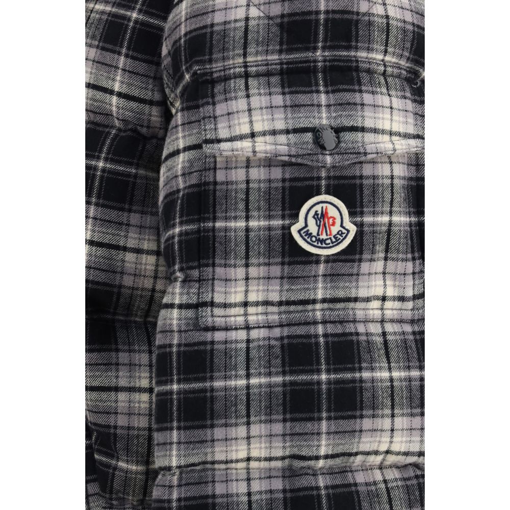 Moncler Black Cotton Full-Length Men's Jacket