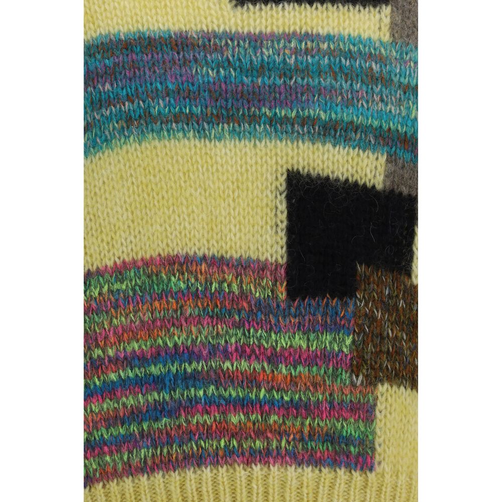 Magliano Multicolor Mohair Men's Sweatshirt