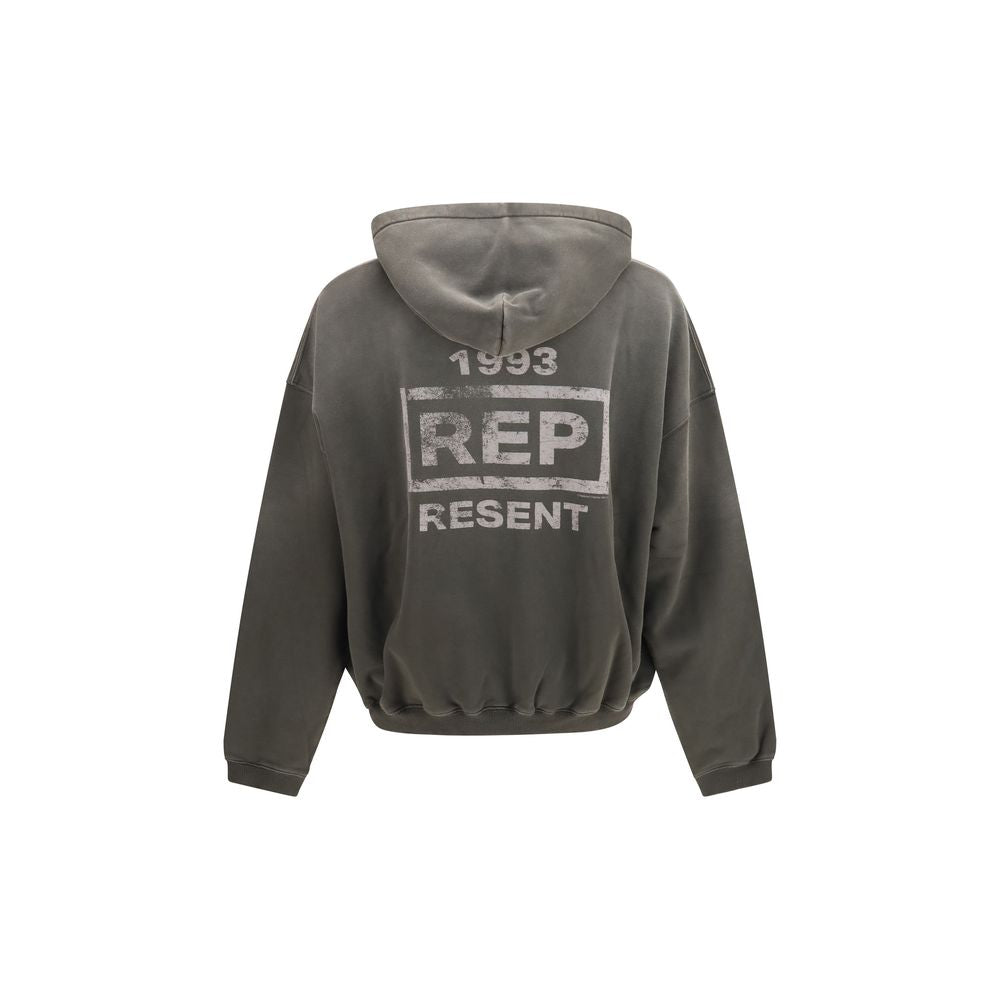 Represent Gray Cotton Men's Sweatshirt