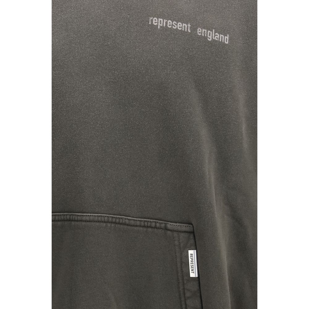 Represent Gray Cotton Men's Sweatshirt