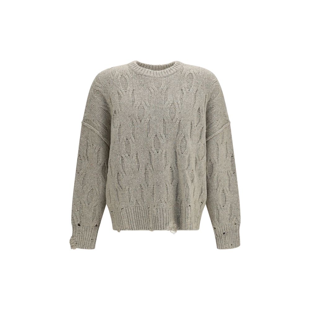 Represent Beige Wool Oves Aries Men's Sweatshirt