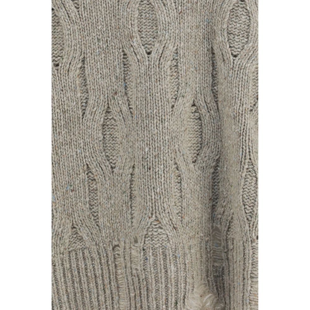 Represent Beige Wool Oves Aries Men's Sweatshirt