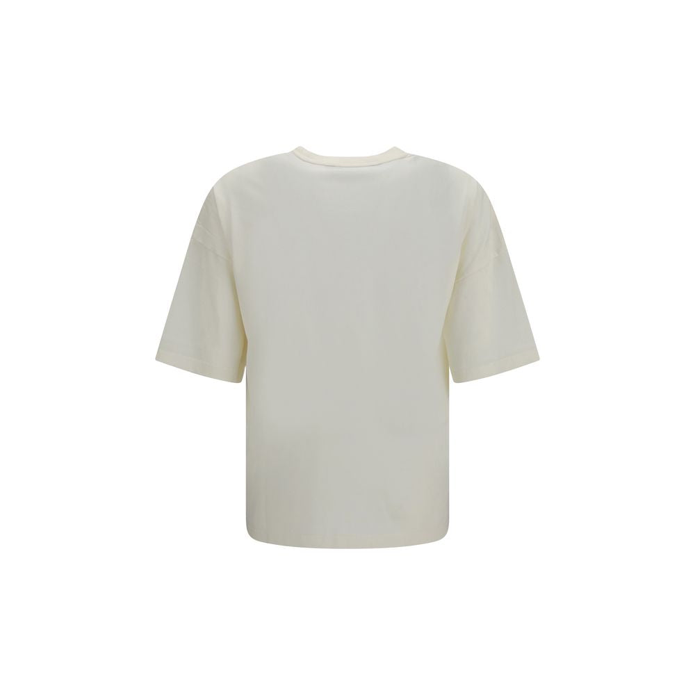 Palm Angels White Cotton Men's T-Shirt