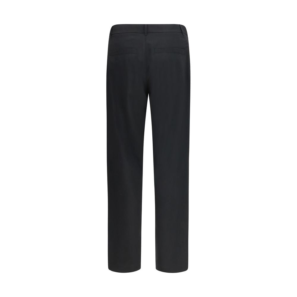 LAMINAR Black Polyester Men's Pants