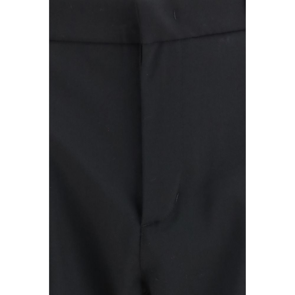 LAMINAR Black Polyester Men's Pants
