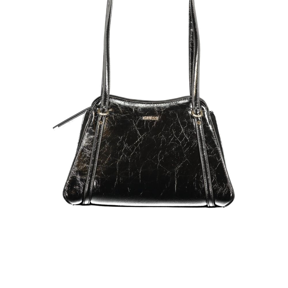 Guess Jeans Black Polyurethane Women's Women's Bag