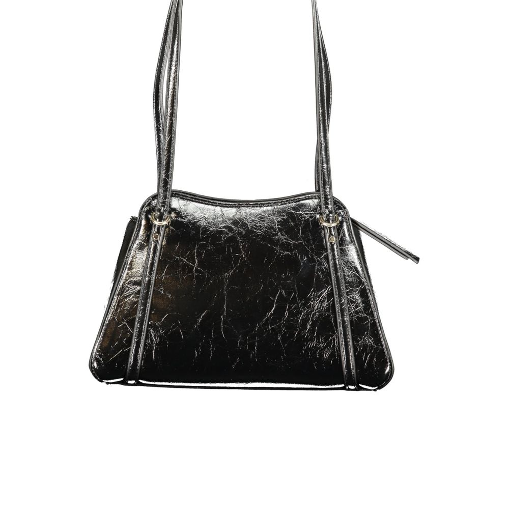 Guess Jeans Black Polyurethane Women's Women's Bag